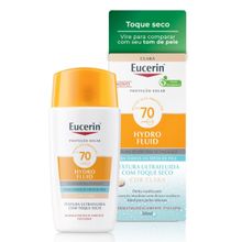 Protetor Solar Facial Eucerin Hydro Fluid Cor Clara FPS70 50ml