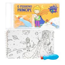 Livro Colorir Aquabook Pequeno Principe Pinta Com Água
