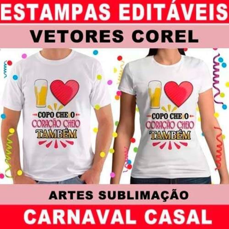 Camisetas estampadas para discount carnaval