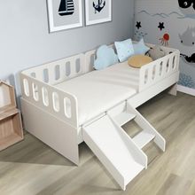 Cama Solteiro Mdf Bp 03 Grades E Cabeceira Megamobilia