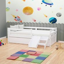 Bicama Solteiro Infantil Eco Branco Mobilistore