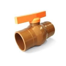 Registro Esfera Soldável 75mm Pvc Monobloco - Passagem Plena De água