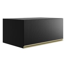 Armário Aéreo Proença 80cm 1 Porta Basculante Nogueira Touch-carbono Prime Tx