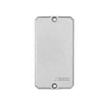 Tampa Cega Alumínio 1/2 e 3/4'' para Condulete - Tramontina