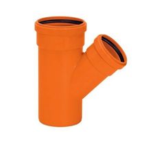 Junção Y 50x50mm Amanco Silentium - PVC Mineralizado Auto Ext. - DN 40 a DN150