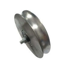 Roldana Ferro Maciça 50mm Tipo U Redonda 1/2" c/ Parafuso - Fabricação CNC