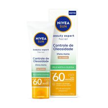 Protetor Solar Facial Nivea SUN UV Face Controle de Oleosidade Cor Média FPS60 50ml