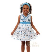 Vestido Bebê Grêmio com Shorts e Tiara Oficial