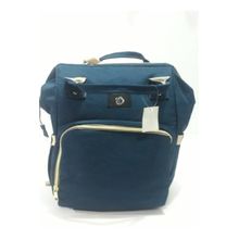Mochila Bolsa Maternidade Original Rouai Mami Multifuncional De Bebê Mamãe 1005 cor:azul