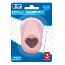Furador Decorativo Coracao 25mm (Ref. 345369) - Tilibra