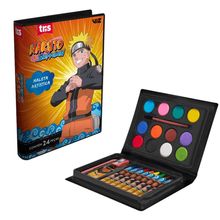 Kit Maleta Artistica Naruto Com 24 Unidades - Tris