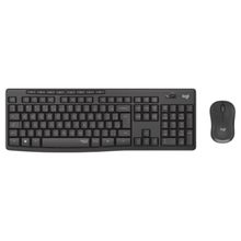 TECLADO E MOUSE SEM FIO LOGITECH MK295 USB GRAFITE