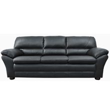 Sofá 2 Lugares Laura 160cm Couro Negro