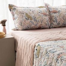 Cobreleito King Size Bella Enxovais 3 Peças Bella Twist Anne