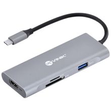 Hub USB C 7 em 1 HC7 3x USB 3.0 HDMI SD/TF PD VINIK