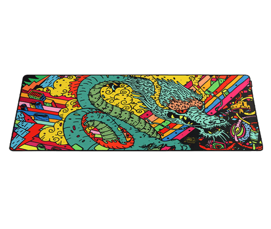 Mouse Pad Gamer Dragon Extended 900x420mm PCYES - Shop Coopera