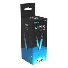 Pilha Comum AAA 1.5V Tubo VINIK 40 Unidades