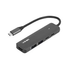 Hub USB-C 5 em 1 2 USB 3.0 HDMI 4K PD 100W VINIK