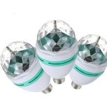 Kit 3 Lampadas Giratórias Coloridas Ideal Para  Festas