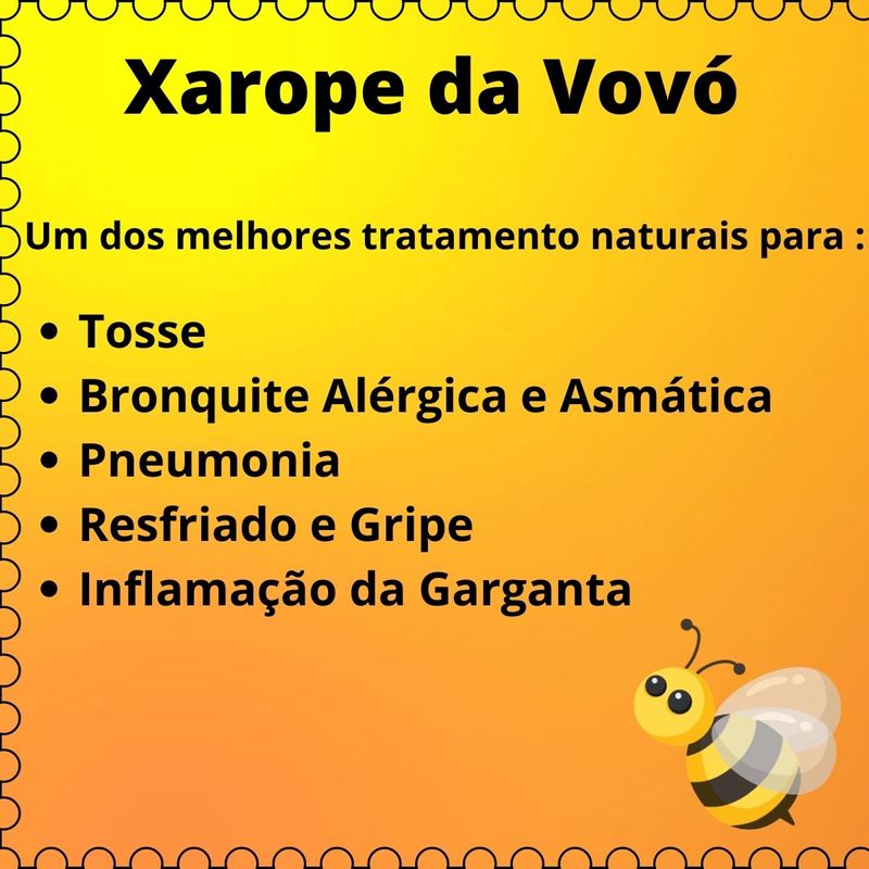Xarope da Vovó Pneumonia, Bronquite Alérgica, Garganta 250ML - Flora  Natural - Xarope de Bordo / Maple Syrup - Magazine Luiza