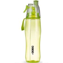 Garrafa Dagg Squeeze Com Spray Borrifador Verde