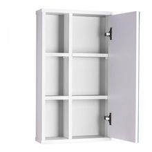 Armário para Banheiro com Espelho Milano Branco