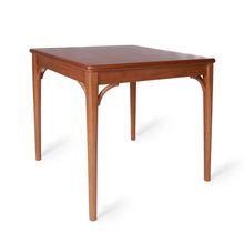 Mesa De Jantar Fine Quadrada Cor Imbuia Verniz