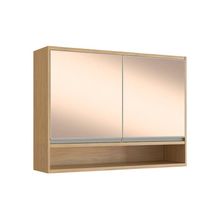 Armário Aéreo com 2 Portas Paris 3302 Freijo Off White