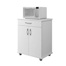 Armário De Cozinha Para Forno Manaus 2 Portas 1 Gaveta Branco