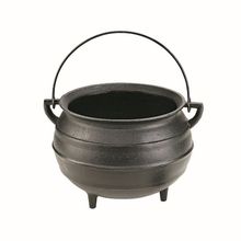 Caldeirão Tripé Ferro Com Arco Panela Mineira 20,5x14,5cm 4L