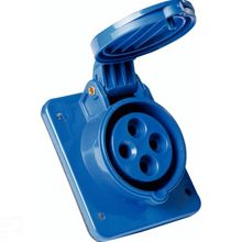 Tomada Embutir Industrial 3P+T 16A 220-250Vca 9H Tramontina Tramontina