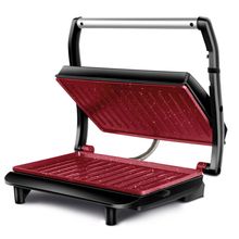 Press Grill Master Press Mondial Vermelho e Inox 1000W PG-01-RC