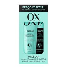Kit Shampoo + Condicionador Ox Micelar 200ml + 170ml