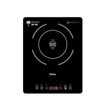 Cooktop de Indução Portátil Philco PCT10A Display Digital Painel Touch Preto 220V