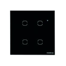 Interruptor Smart Wi-Fi Touch Intelbras EWS 1004 4 Teclas