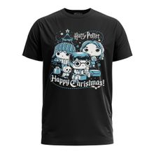 POP! TEES CAMISETA HARRY POTTER TRIO HOLIDAY TAM G FUNKO
