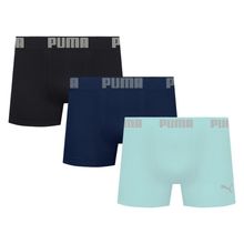 Kit 3 Cuecas Puma Boxer Sem Costura Masculina