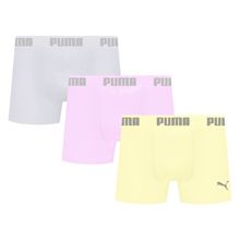Kit 3 Cuecas Puma Boxer Sem Costura Masculina