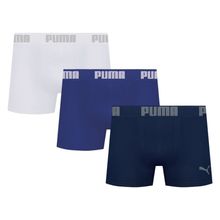 Kit 3 Cuecas Puma Boxer Sem Costura Masculina