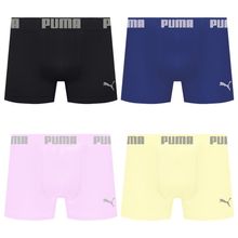 Kit 4 Cuecas Puma Boxer Sem Costura Masculina