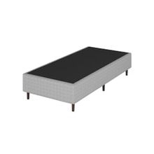 Base Cama Box Solteiro Umaflex Loreto A26 Cinza