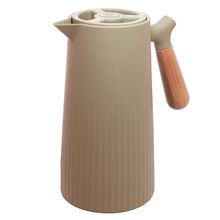 Garrafa Térmica Wolff New Nórdica 1L Cabo de Madeira Isolamento Térmico Menta