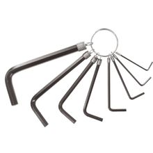 Jogo Chave Hexagonal Allen 1,5-8,0mm Tipo L Curta Vonder