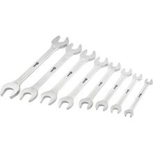 Jogo chave fixa 6-22mm aço carbono c/ 8 pç suporte plástico