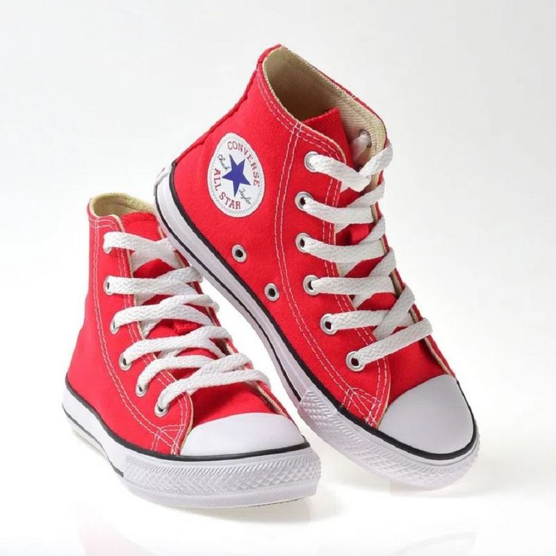 Tênis Converse All Star Cano Alto Vermelho