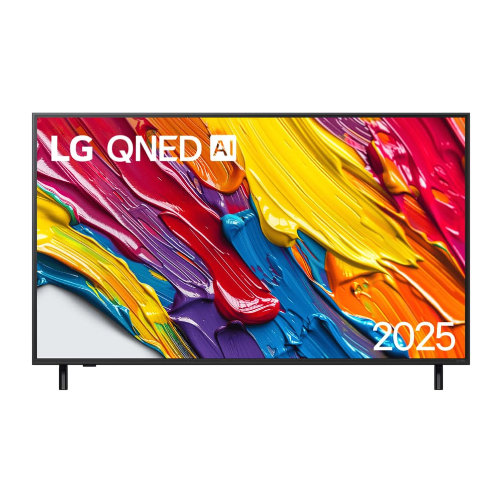 Smart TV 55" 4K LG QNED 55QNED82ASG Processador a7 Gen8 Dolby Atmos WebOS 25 Charcoal Black