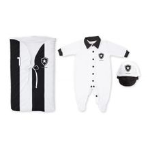 Kit Bebê Botafogo Saída Maternidade Preto - Torcida Baby