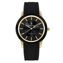 Relógio Masculino Solar Stonehenge Gold Black 40mm