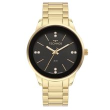 Relógio Technos Feminino Brilho Dourado - 2036mrh-1p 2036mrh-1p