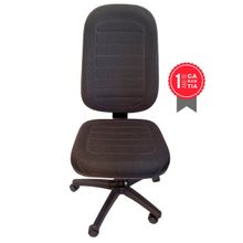 Cadeira Tescaro Presidente Reforçada Gomada Sem braços Ergon